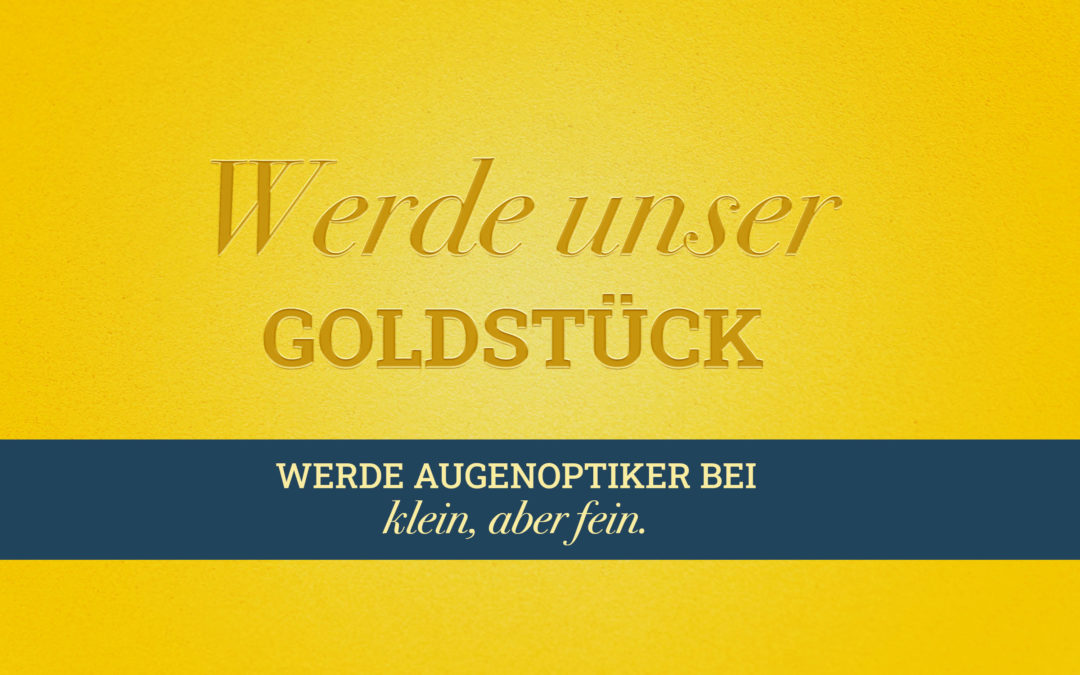 Werde unser Goldstück – WERDE REFRAKTIONIST